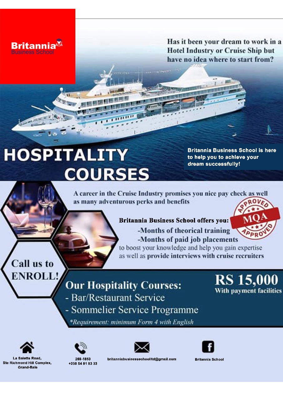 Hospitality Courses